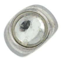Paste single-stone ring, Lalique