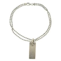 Silver bracelet, by Gucci