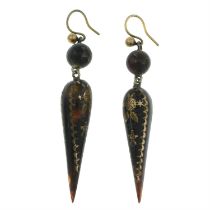 Victorian pique earrings