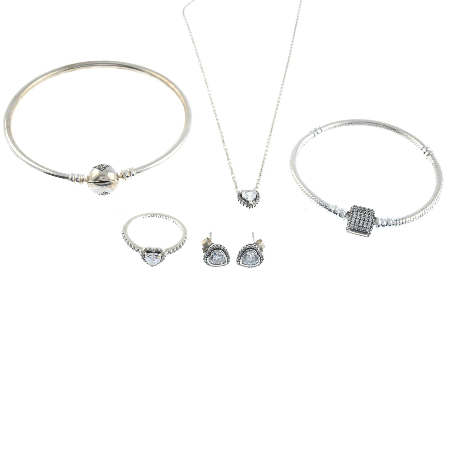 Assorted jewellery, by Pandora