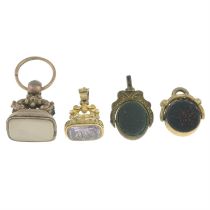 Assorted Victorian & later fobs