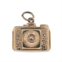 9ct gold camera charm