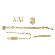 (73376) Assorted jewellery components, AF.