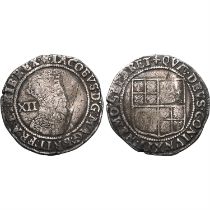 England & Ireland. James I AR Shilling.