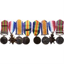 India Medal & Great War Trio (4).