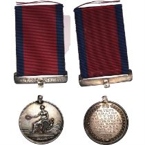 88th Regiment Order of Merit, 2nd Class with ten general actions.