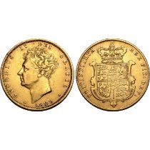 United Kingdom. George IV AV Sovereign.