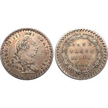 United Kingdom. George III AR One Shilling and Sixpence Bank Token.