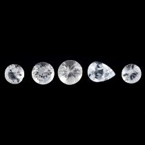 Assorted topazes, 55.43ct