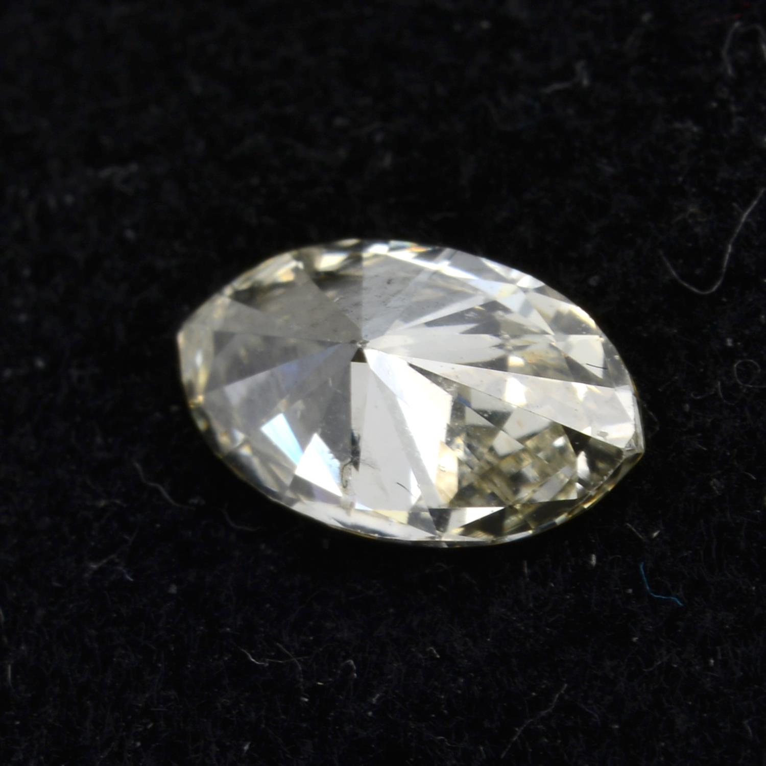 Marquise-shape diamond, 0.40ct - Image 2 of 2