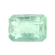 Rectangular-shape emerald, 2.35ct