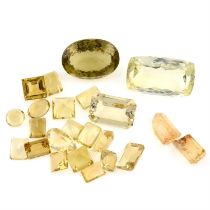Assorted gemstones, 419.36ct