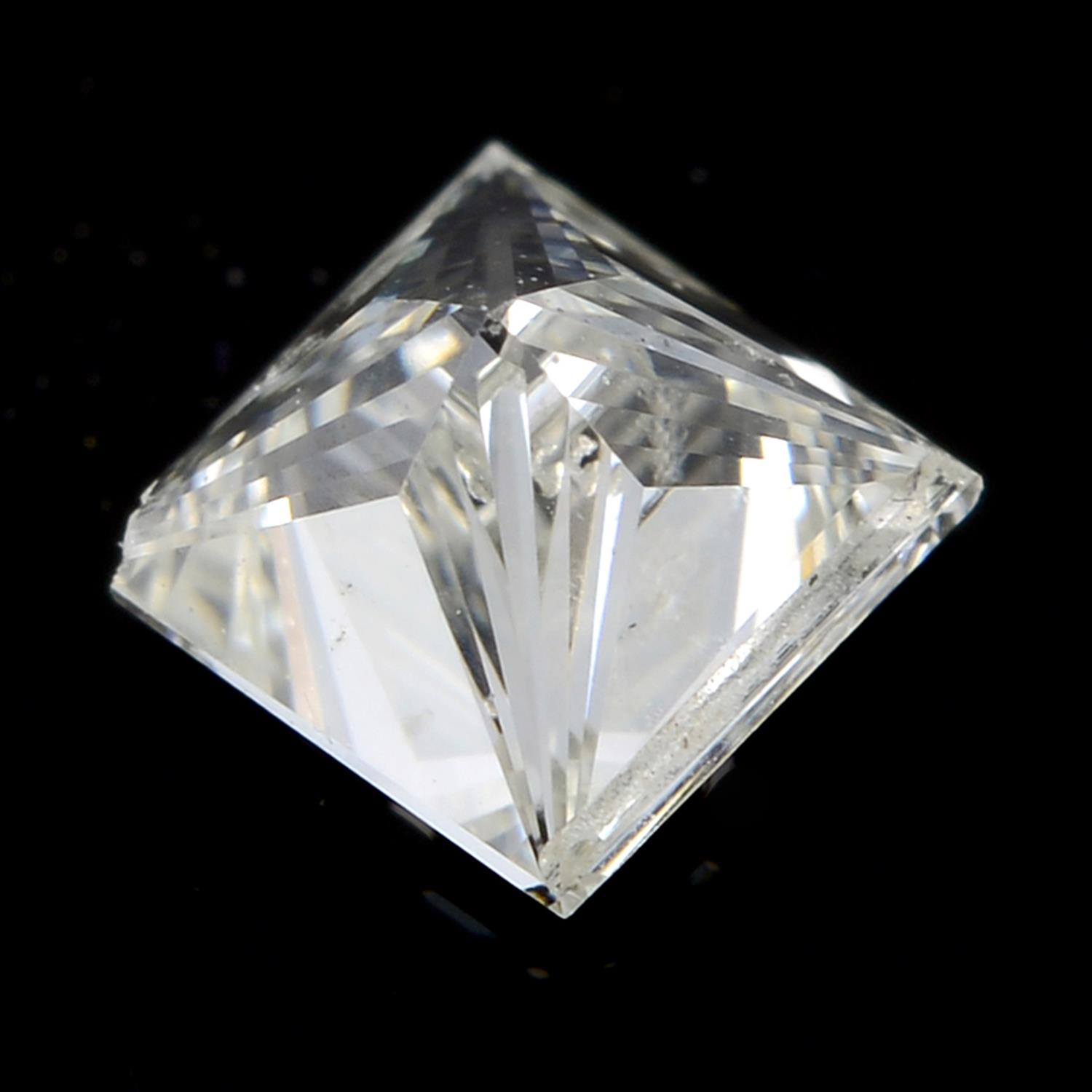 Square-shape diamond, 0.27ct - Image 2 of 2