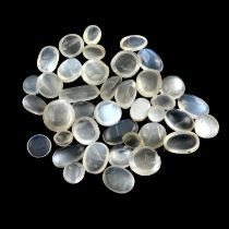 Assorted moonstone cabochons, 97ct