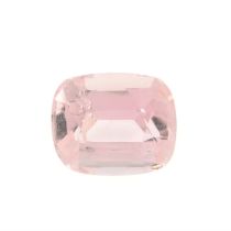 Cushion-shape pink tourmaline, 0.93ct