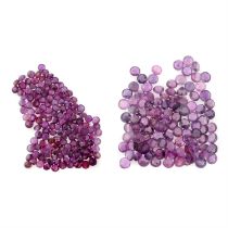 Assorted rubies and pink sapphires, 44.46ct