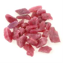 Assorted rough rhodonites, 389.89ct