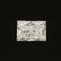 Rectangular-shape diamond, 0.89ct