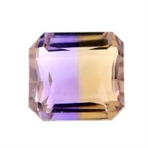 Two vari-shape ametrines, 19.81ct