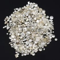 Assorted vari-shape diamonds, 10.50ct