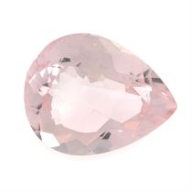 Pear-shape morganite, 8.73ct