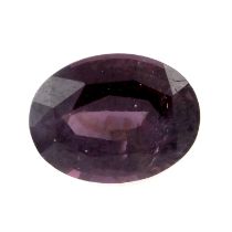 Oval-shape purple spinel, 2.00ct