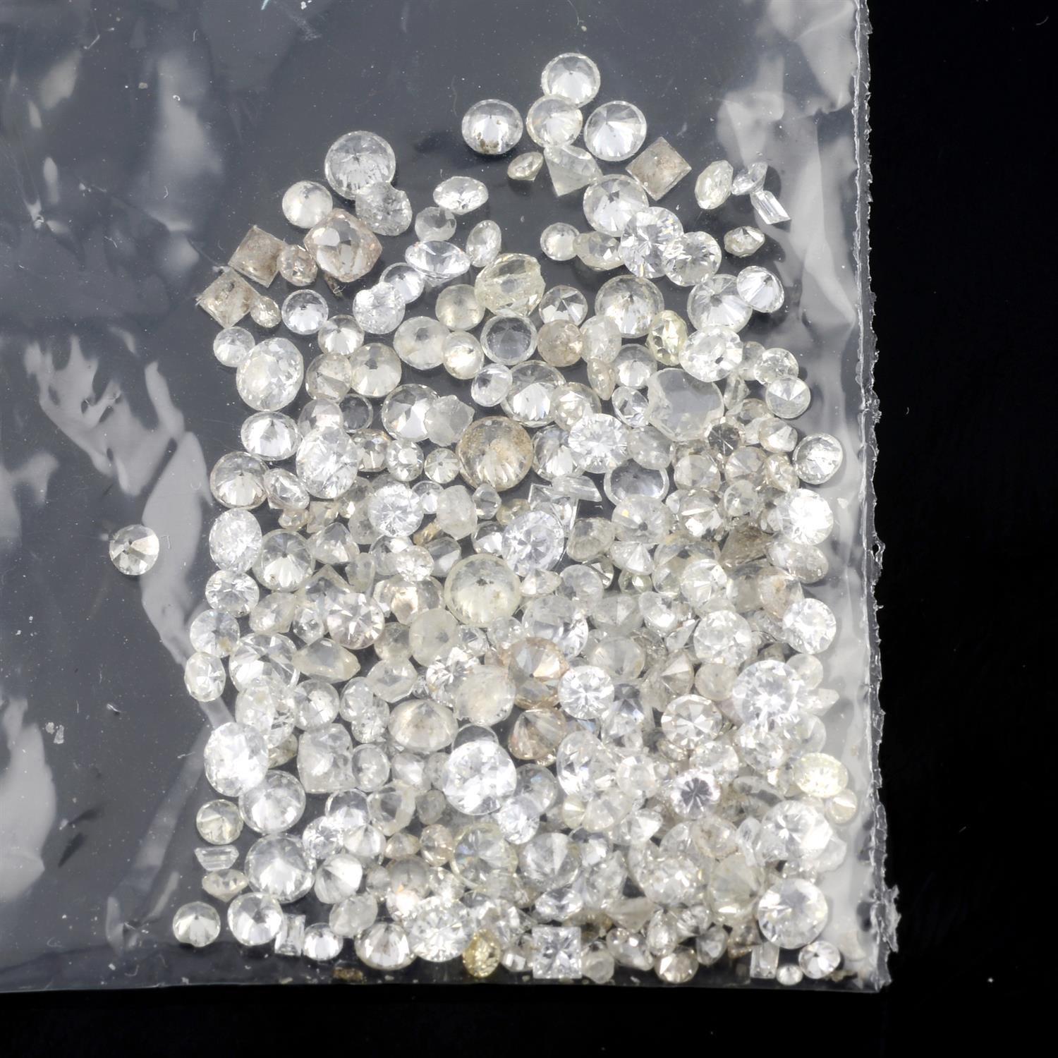 Assorted vari-shape diamonds, 10.97ct