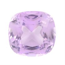 Cushion-shape kunzite, 69.75ct