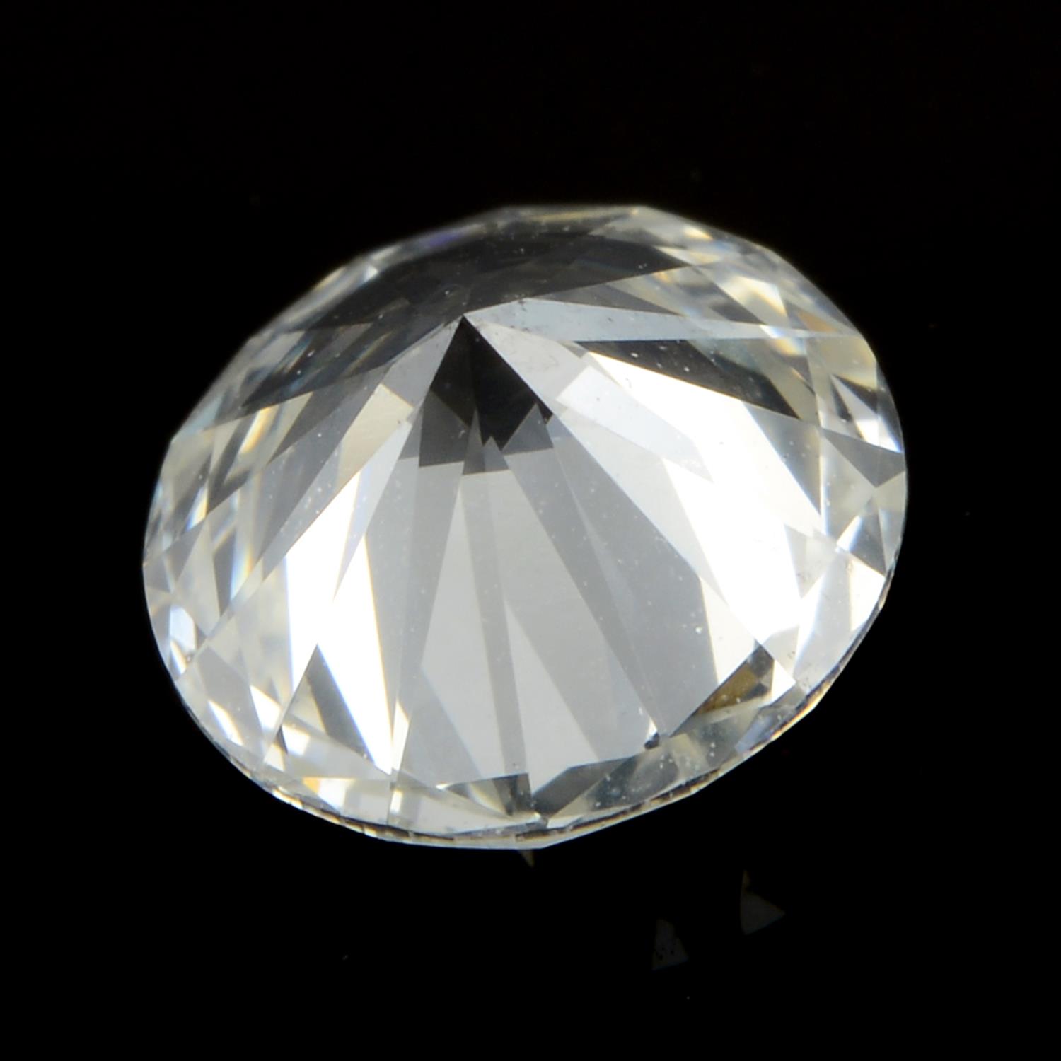 Brilliant-cut diamond, 0.70ct. GIA inscribed - Image 2 of 3