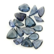 Assorted blue spinels, 9.59ct