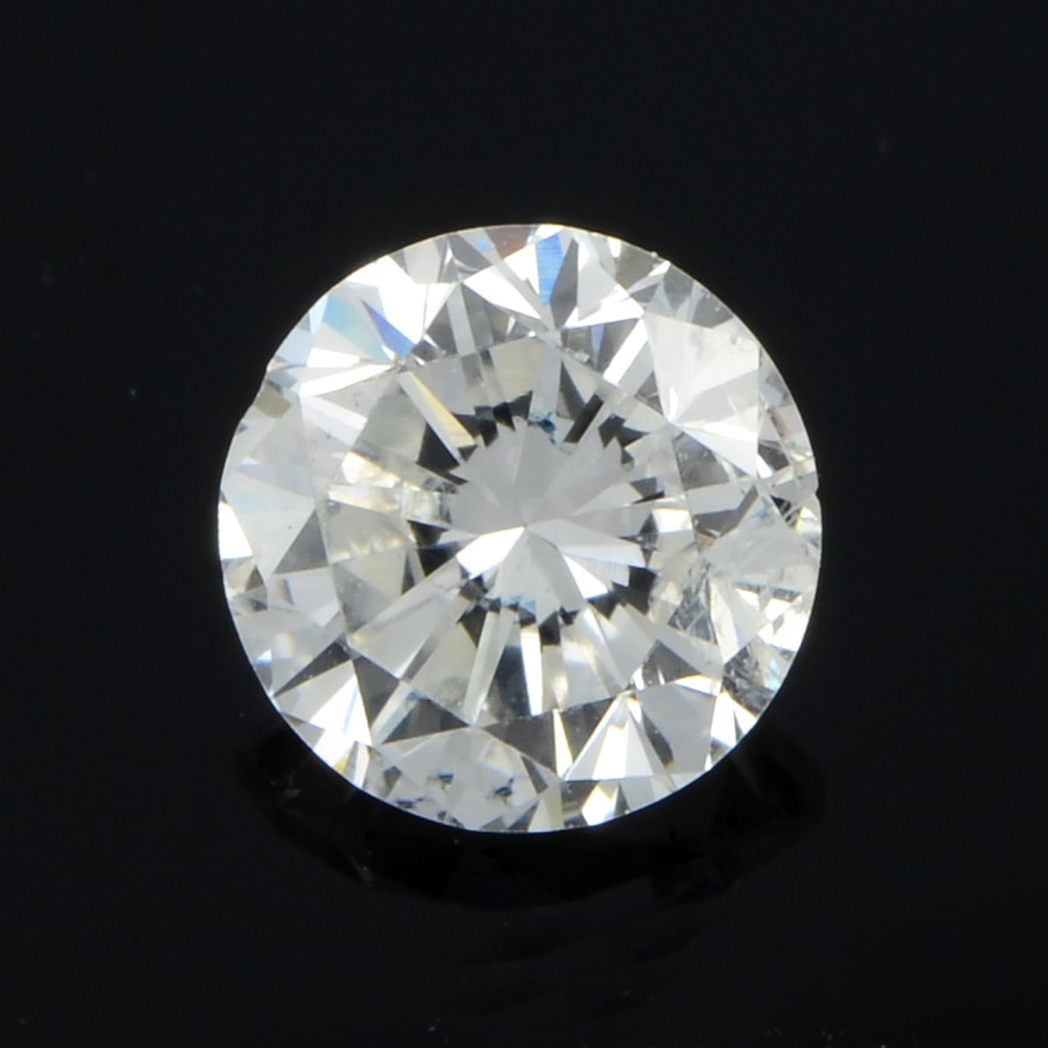 Brilliant-cut diamond, 0.58ct