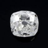 Old-cut diamond, 0.32ct