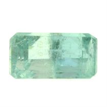 Rectangular-shape emerald, 2.20ct
