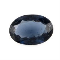 Oval-shape blue spinel, 1.44ct