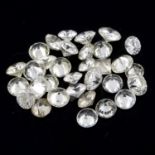 Assorted vari-shape diamonds, 3.95ct