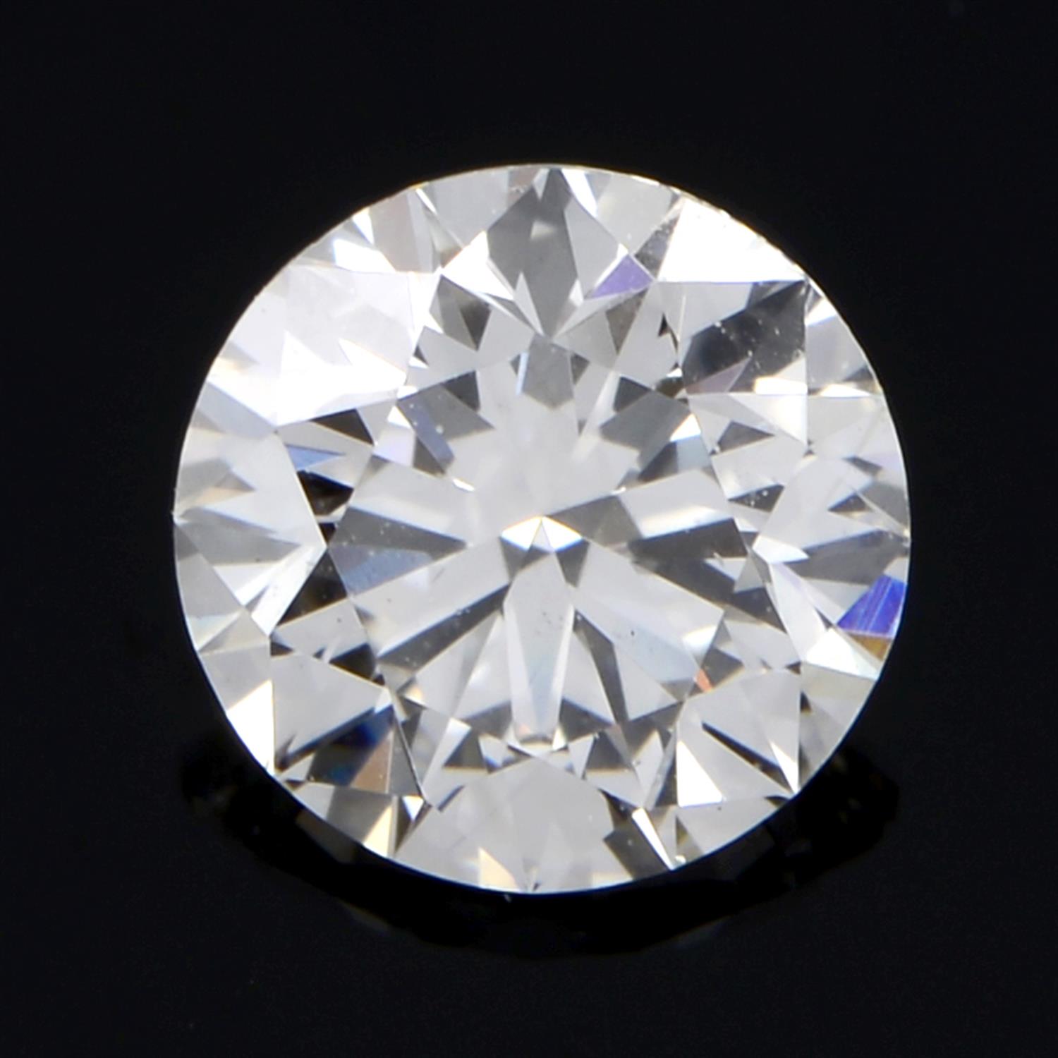 Brilliant-cut diamond, 0.52ct