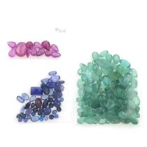 Assorted gemstones, 63.38ct