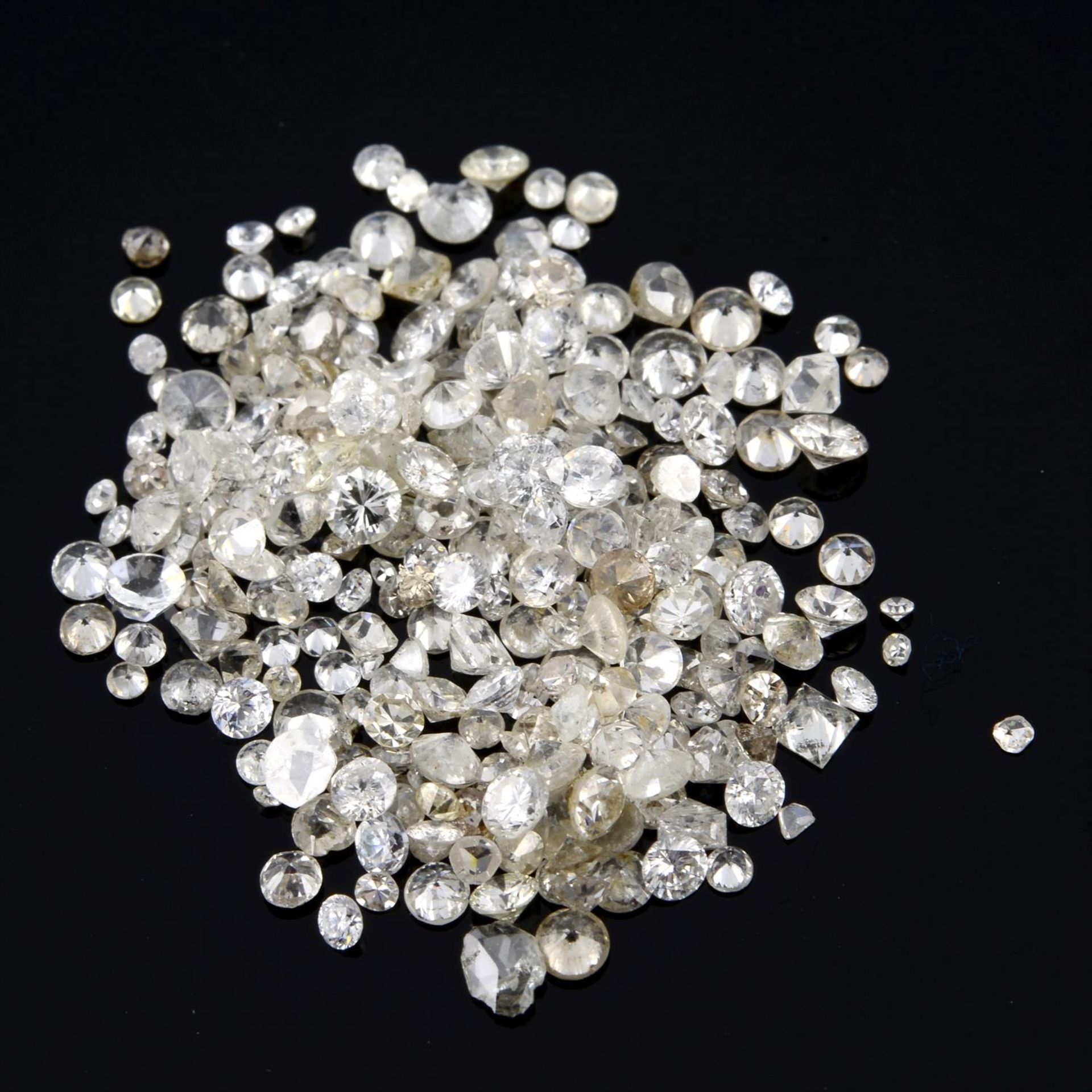 Assorted vari-shape diamonds, 9.01ct