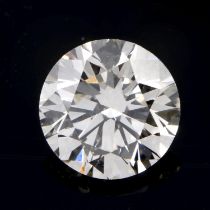 Brilliant-cut diamond, 0.58ct