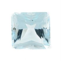 Fancy-shape aquamarine, 22.17ct