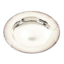 Modern silver Armada style dish, in presentation case.