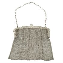 Continental mesh purse/bag.