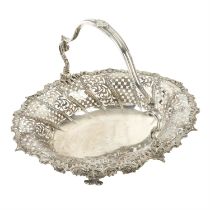 George II silver cake basket.