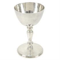 Guild of Handicraft Britannia silver chalice.