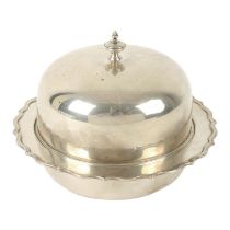 George V silver muffin dish.