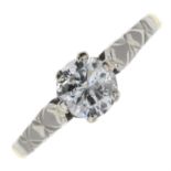 Mid 20th century diamond ring