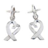 'Loving heart' earrings, by Tiffany & Co.