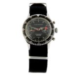 Nivada Grenchen - a Chronomaster Aviator Sea Diver chronograph watch, 38.5mm.