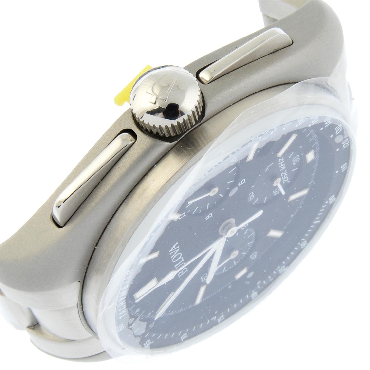 Bulova - a Lunar Pilot chronograph watch, 45mm. - Image 3 of 4