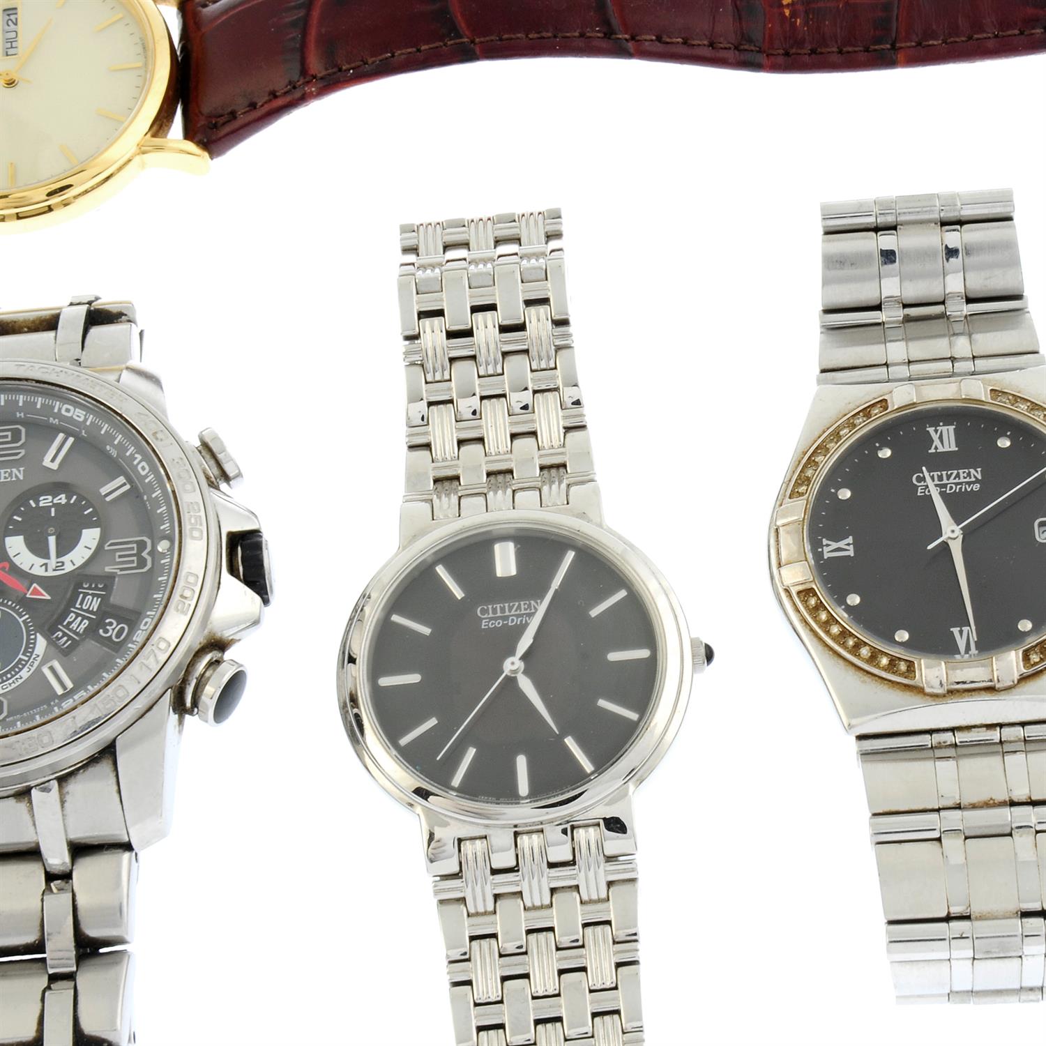 A group of seven Citizen watches. - Image 3 of 3